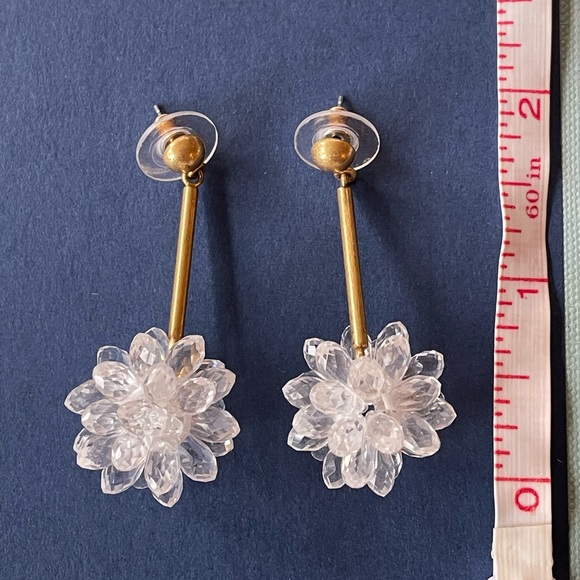 Crystal drop earrings - Picture 3 of 4